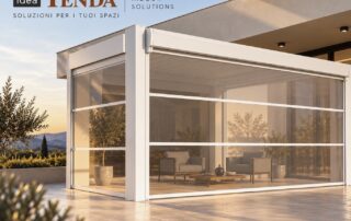 Tende in Cristal per pergole, porticati e terrazzi a Prato - Idea Tenda
