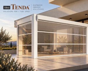 Tende in Cristal per pergole, porticati e terrazzi a Prato - Idea Tenda